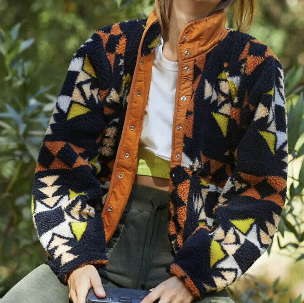 Freepeople fleece jacket